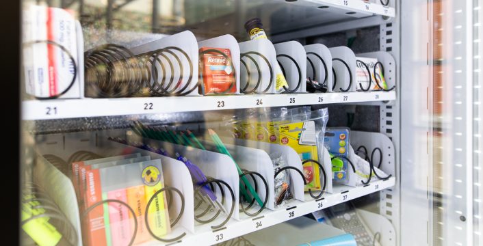 Pillenverkoop uit de automaat