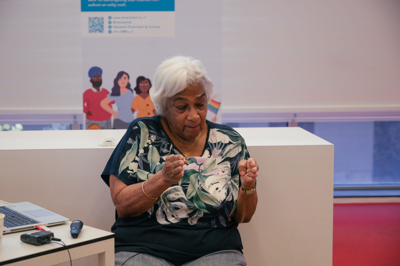 Dit vertelde Cynthia McLeod (van Hoe duur was de suiker?) Trajectum