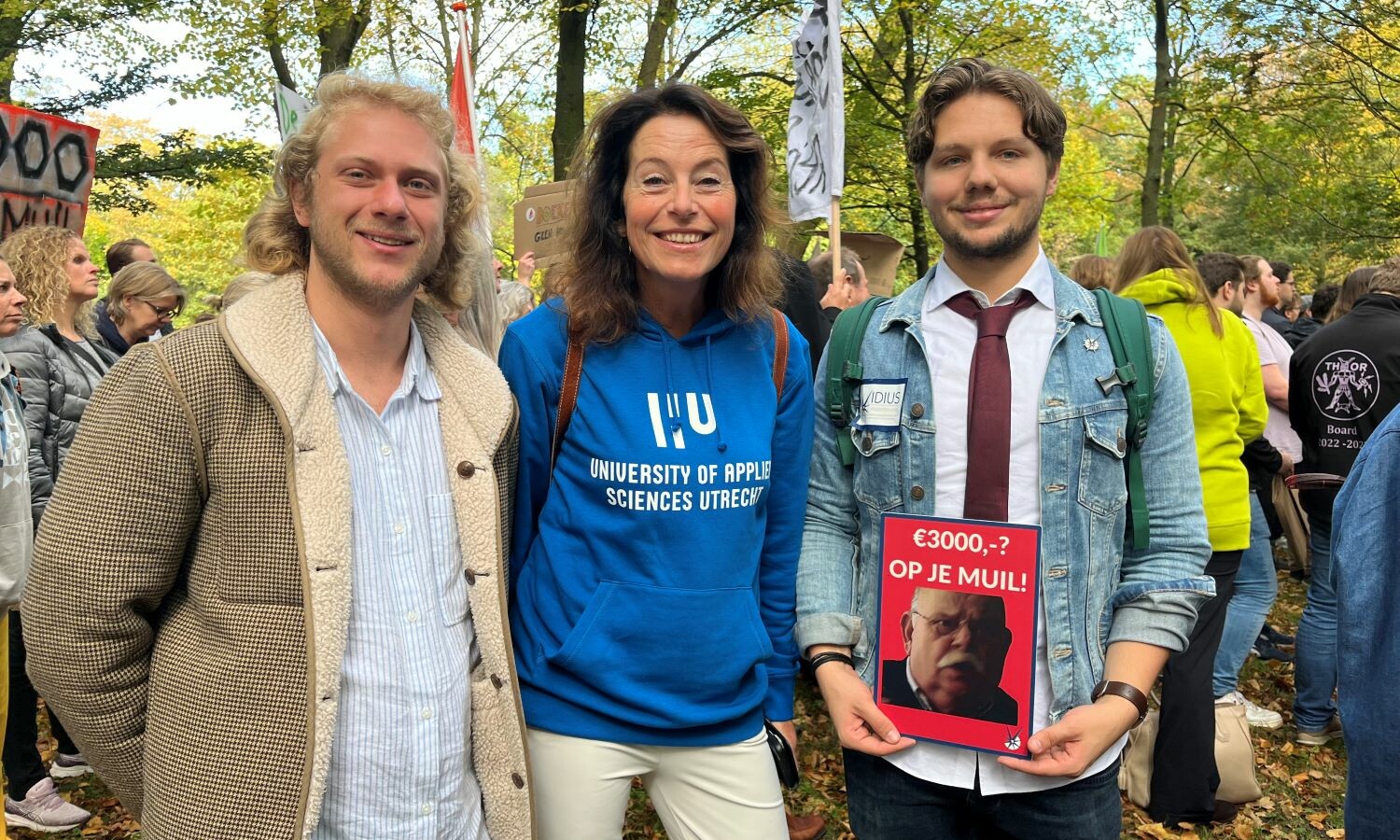 3 voorzitters van de HU