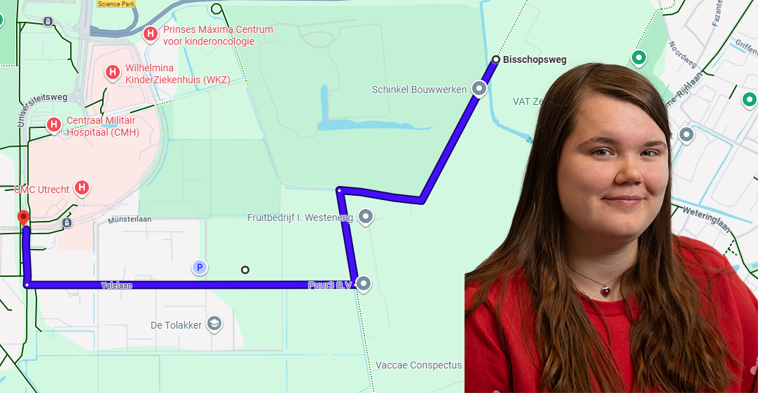 Beste gemeente De Bilt, ik vind die Bisschopsweg nu echt te eng