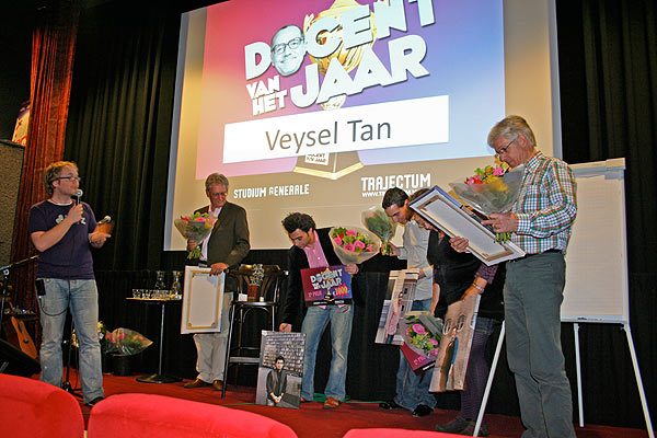 Docent van het Jaar 2010 finale in het Louis Hartlooper Complex - Foto door Maarten Nauw voor Trajectum