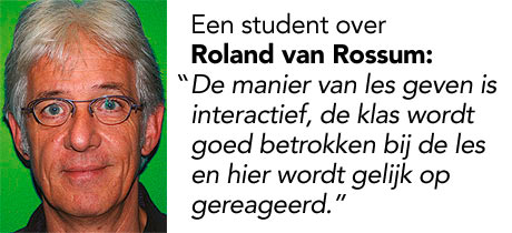 Docent van het Jaar Finalist 4: Roland van Rossum