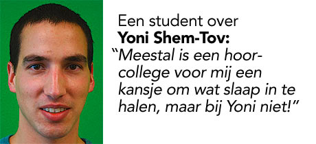 Docent van het Jaar Finalist 1: Yoni Shem-Tov
